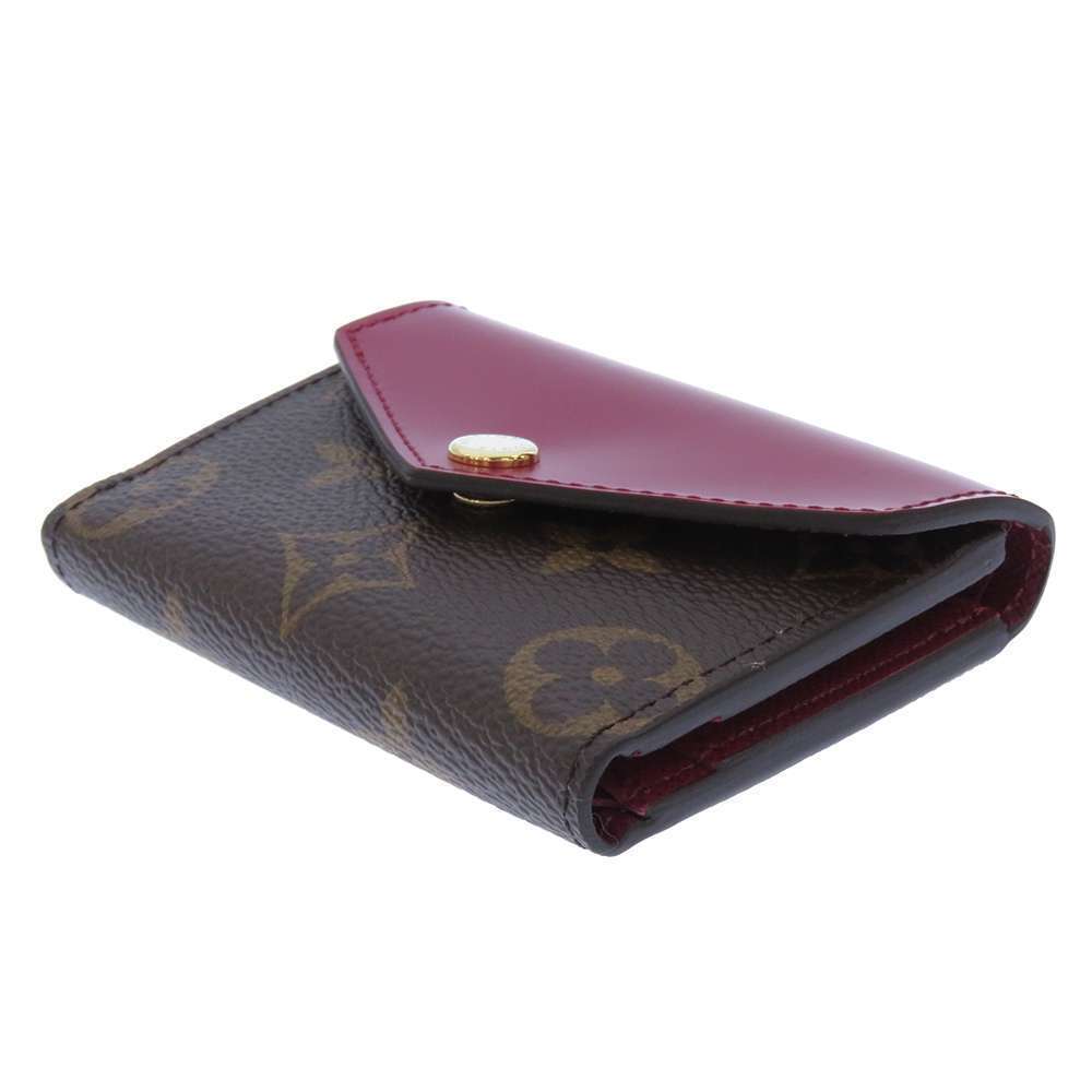 Louis Vuitton fold Monogram Tri Zoe Portefeuille Wallet Compact